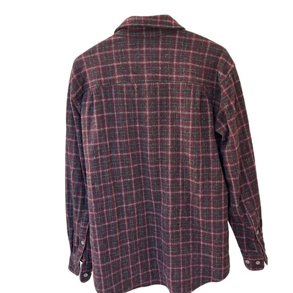 Vintage 2005 Woolrich Men's Shirt Jacket 100% Wool - L - Picture 2 of 10